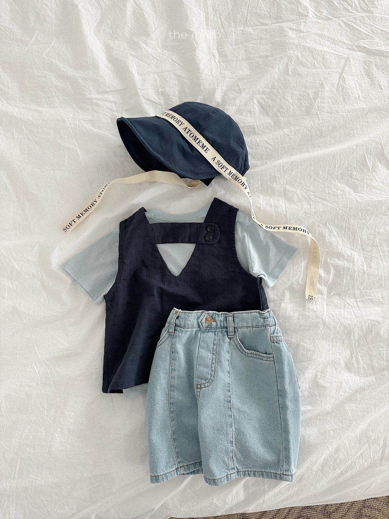 Minirobe | oha sleeveless top(Olive XL(100-110)