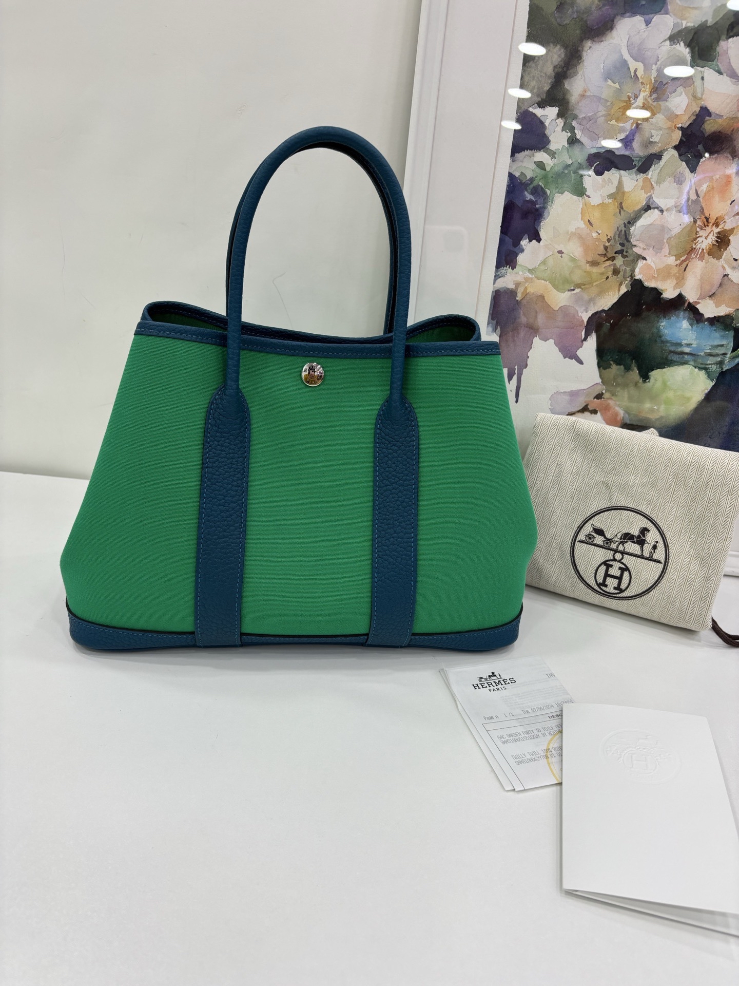 Pre-owned Hermes Garden Party 30 / Stamp B/Product Code: 26032703