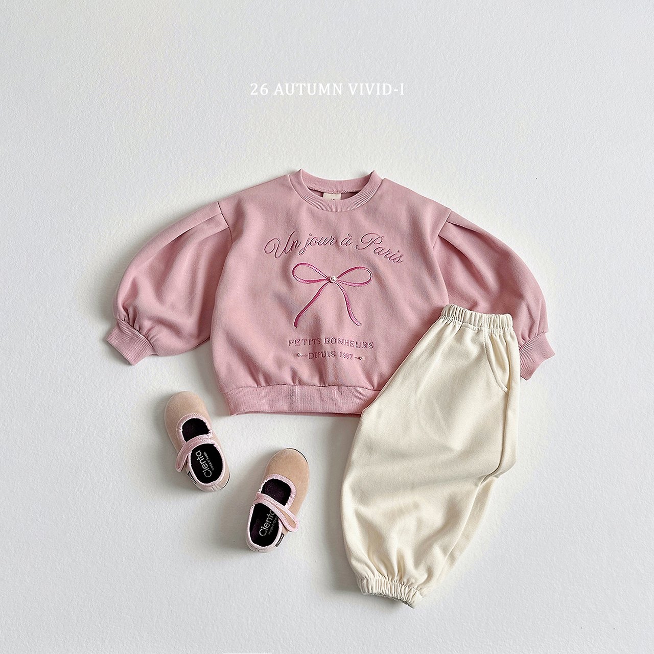 Vivid | Ribbon Jinju Puff Man to Man