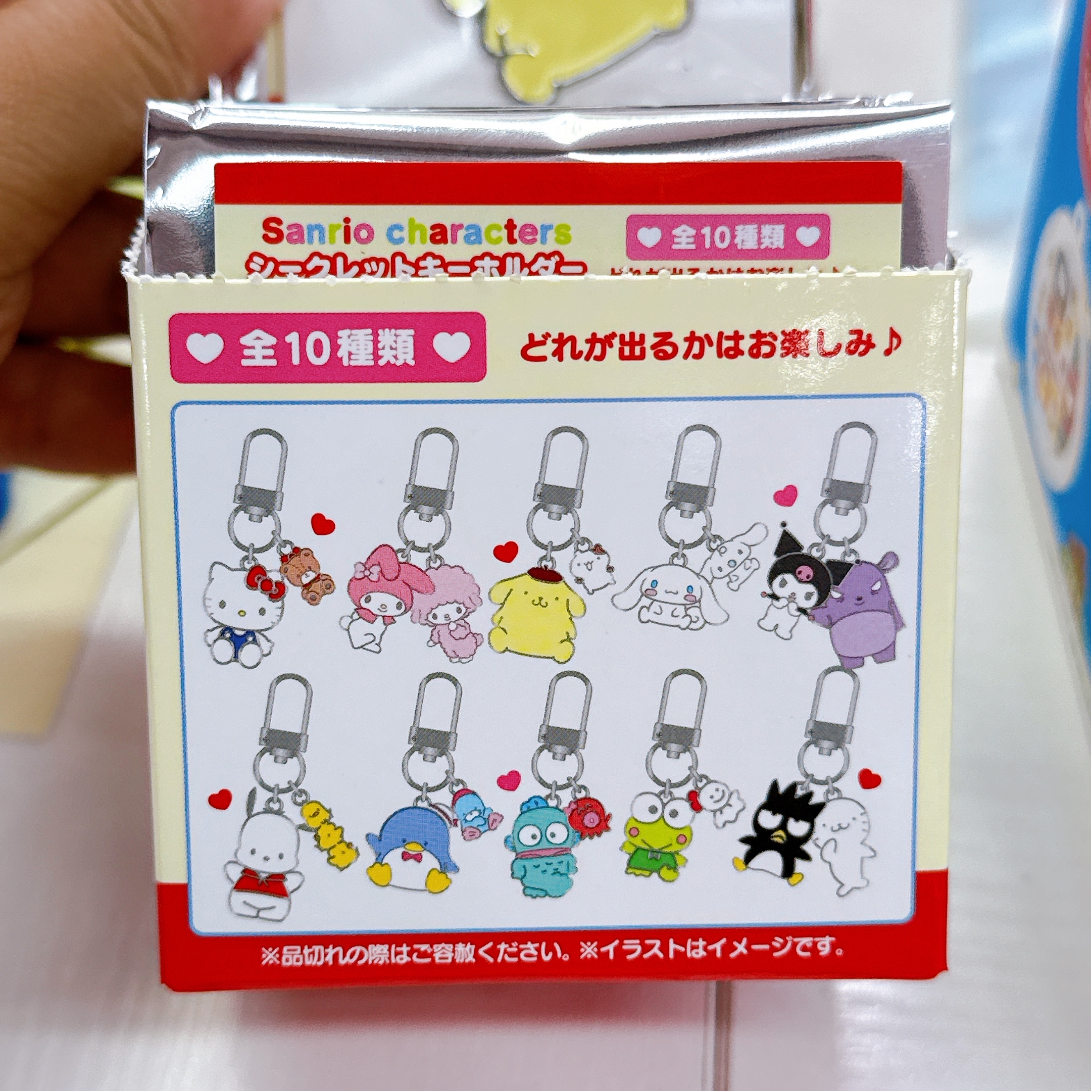 日本直送Sanrio盲盒匙扣 款式隨機抽出