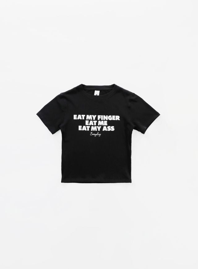BADBLOOD♥ Eat Me Slim T-Shirt /追跡付 BADBLOOD代購