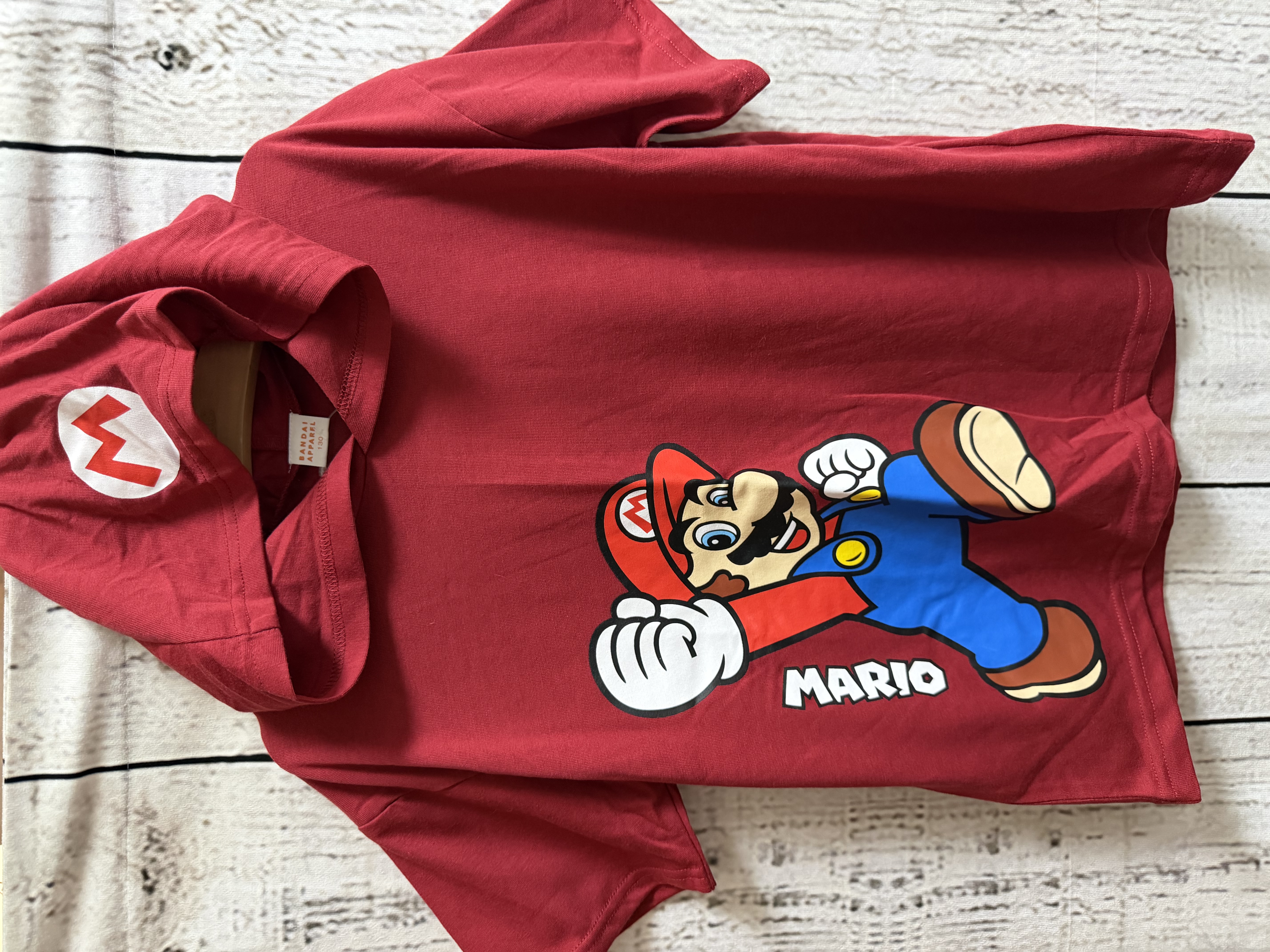 <🧡門市現貨🧡> Mario有帽短袖衫(8882)