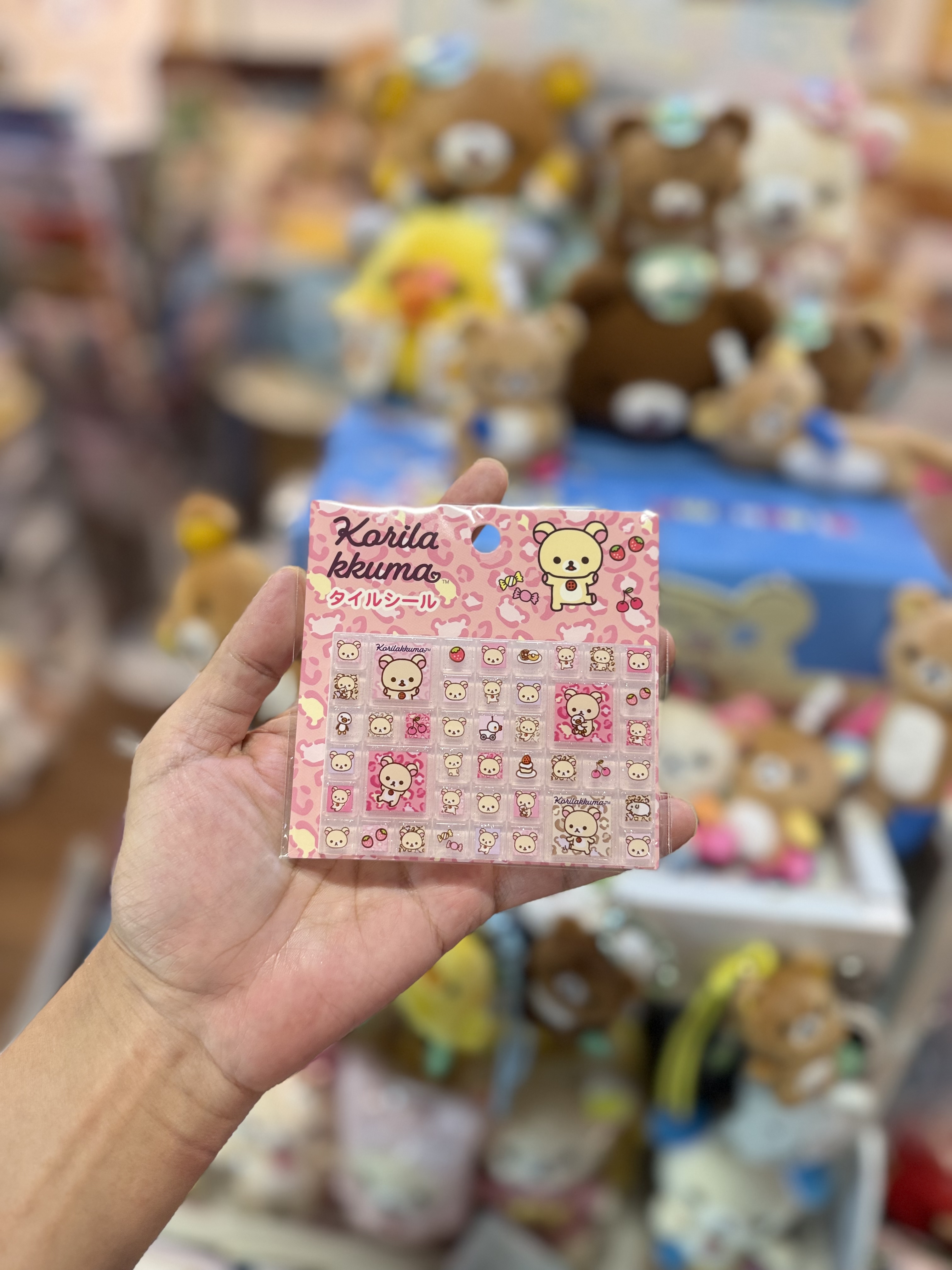 《現貨》全新滿滿小白熊系列立體方塊貼紙