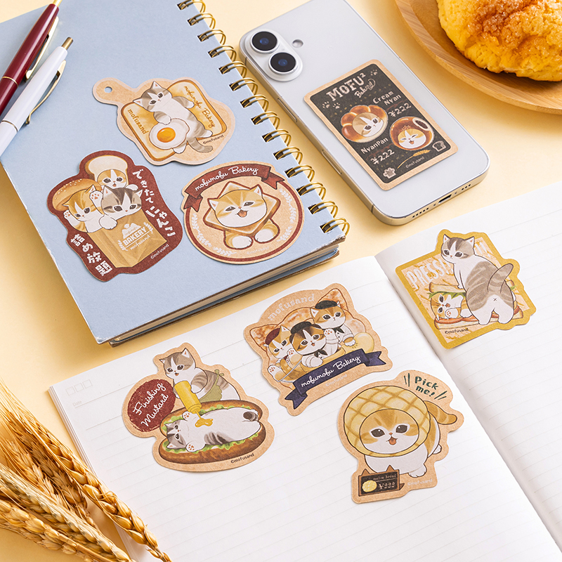 日本預訂📍Mofusand貓貓麵包店造型系列 - 電話貼紙17/4日本開售