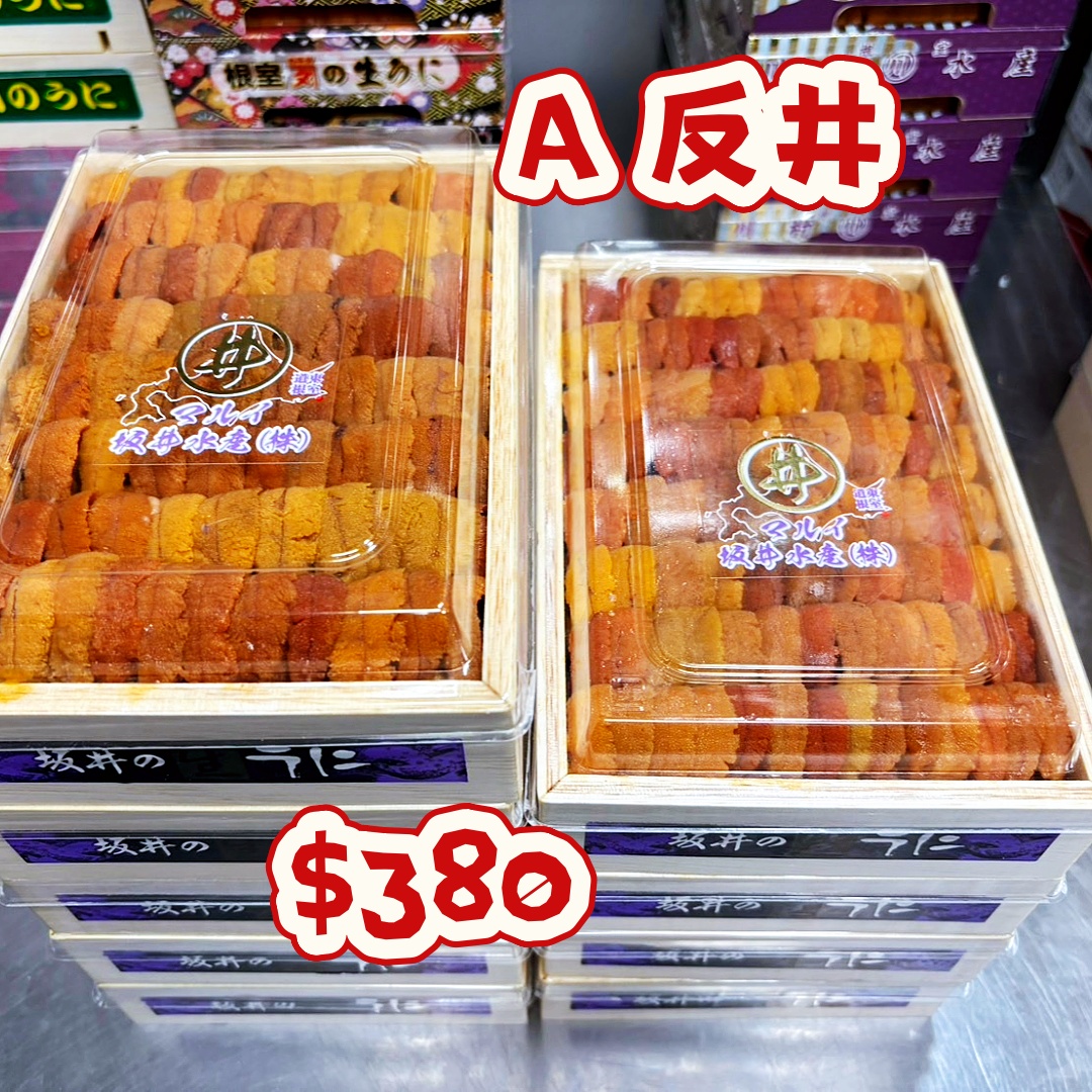 多款日本海膽  3月31日下午2時到貨