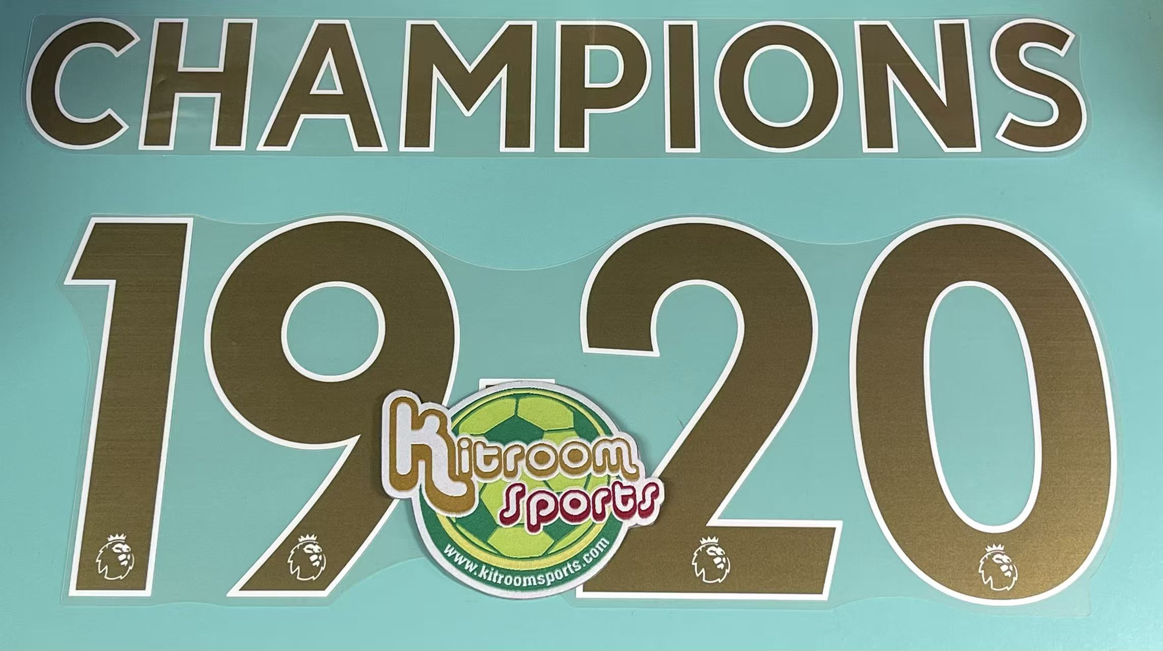 2019-20 Liverpool EPL CHAMPIONS 19-20 NAMESET