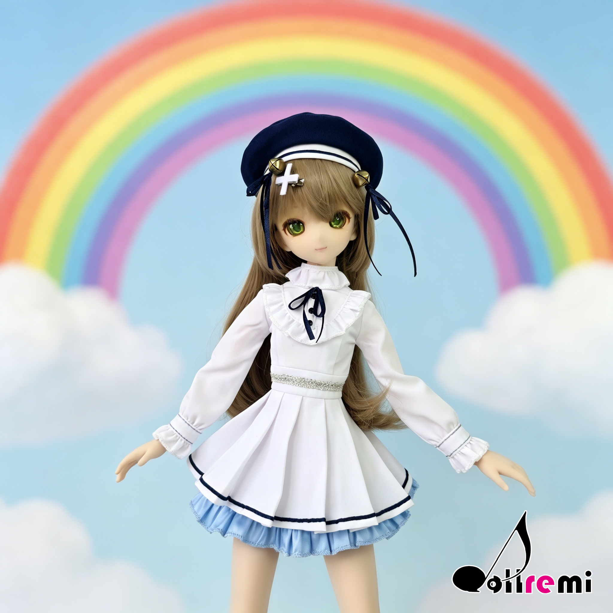 【dollremi】(DD0929) COS 彩虹社 Team ahamo YouTuber 天宮心 Amamiya Kokoro