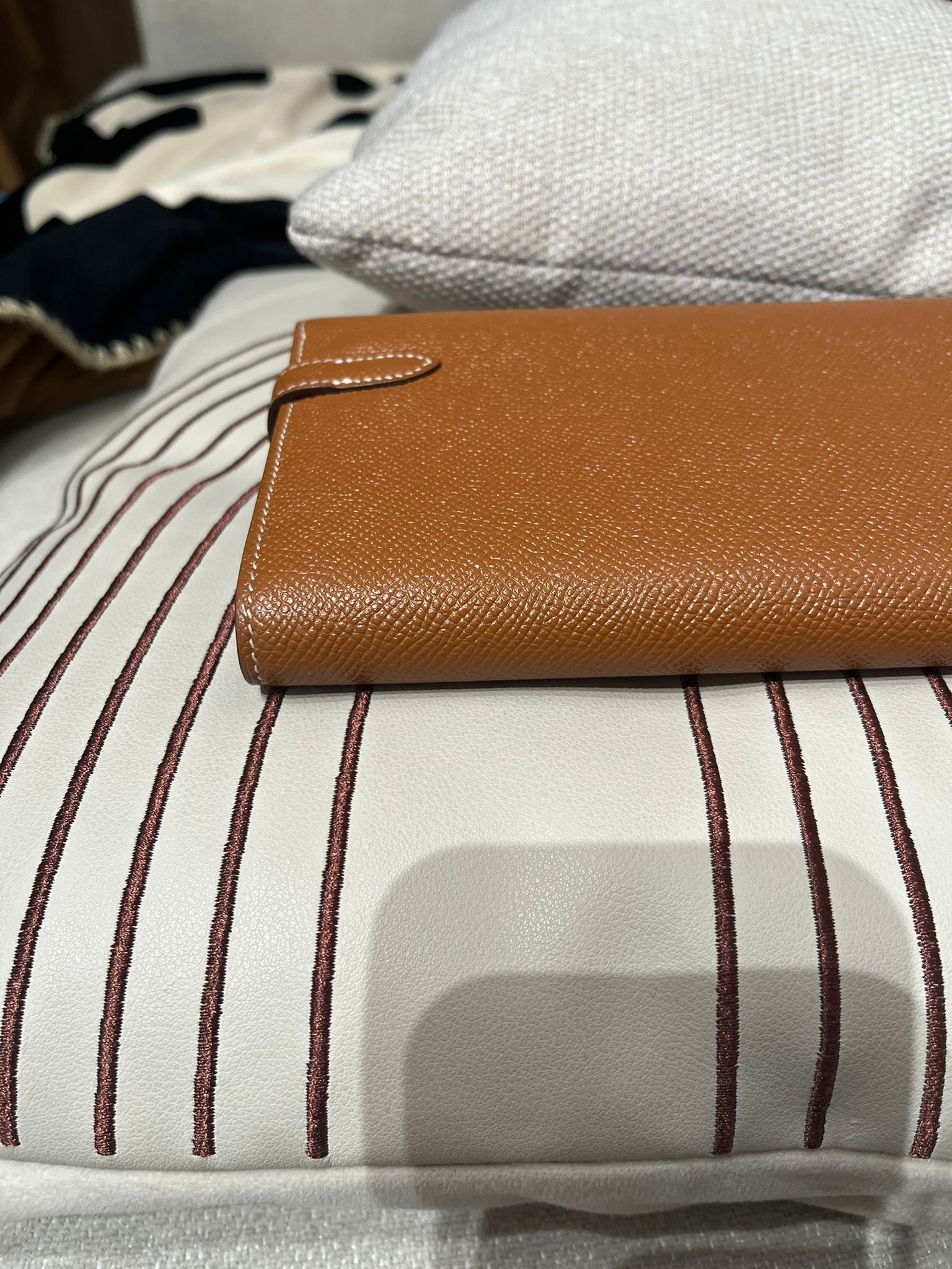 Hermes Kelly Wallet Stamp C 金棕色銀扣 100%Authentic, 99%new ✅box