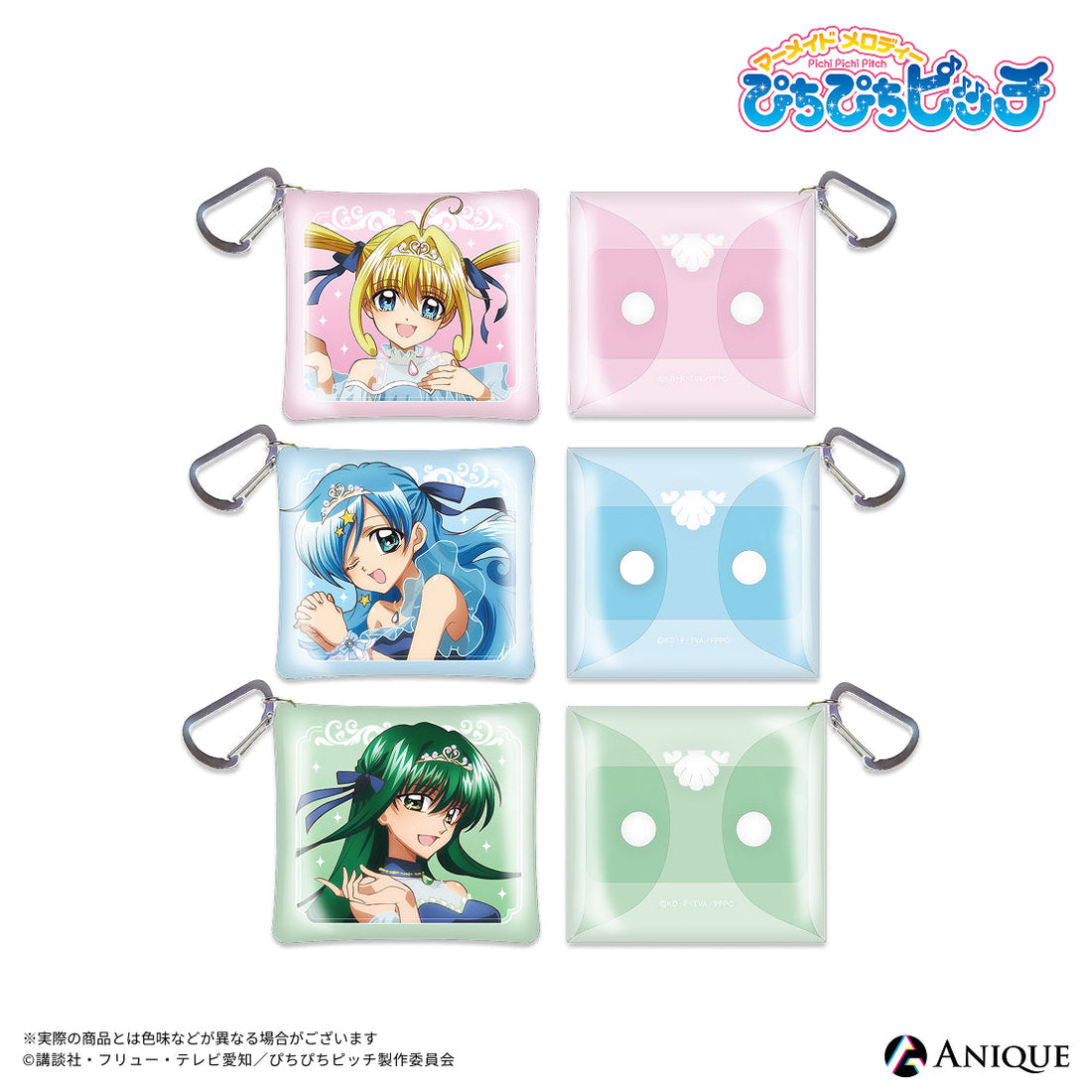 《Pre-Order》Clear Pouch 透明小物袋｜唱K小魚仙 Pichi Pichi Pitch 月夜之人魚奏 POP UP SHOP (26PP47-P)