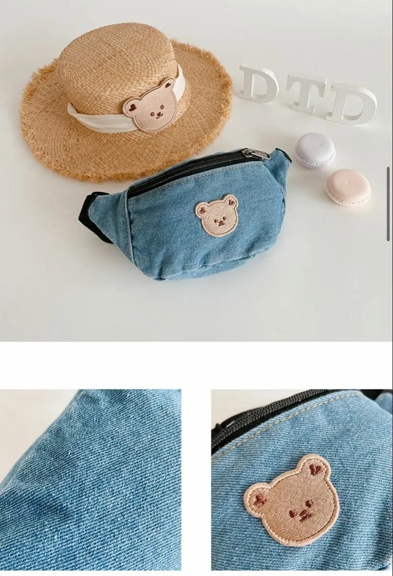 Dottodot 牛仔腰包 斜揹袋