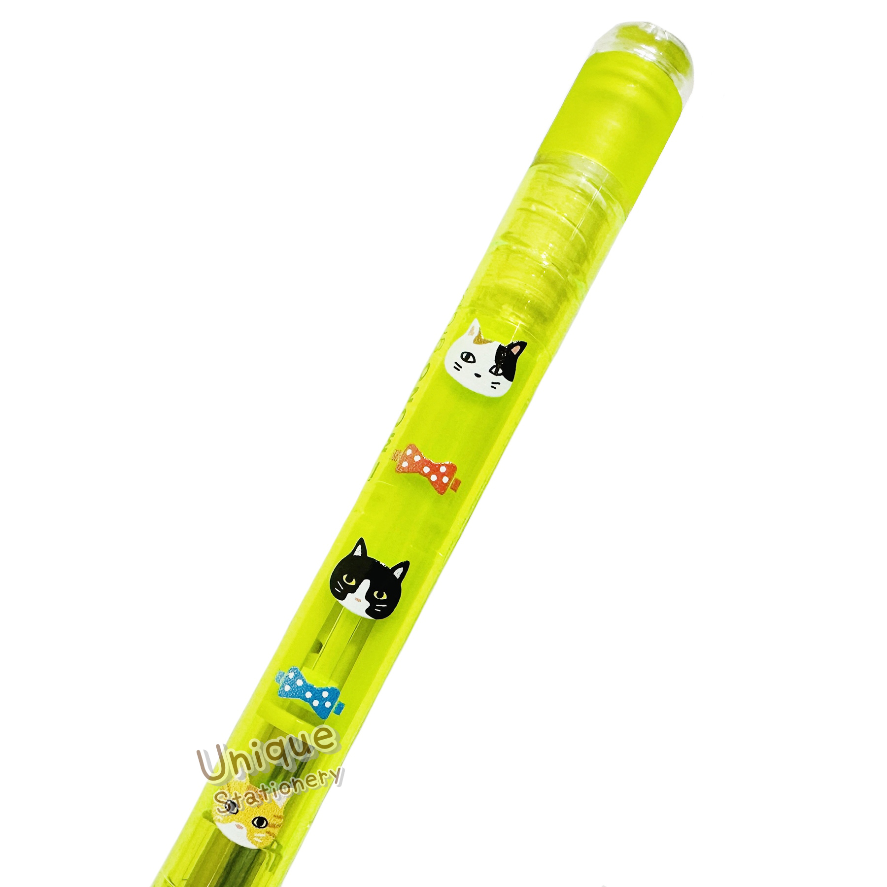 現貨｜日本限定 貓貓圖案 日本製 TOMBOW 蜻蜓牌 MONO graph 0.5mm 鉛芯筆 (DPB-163K)