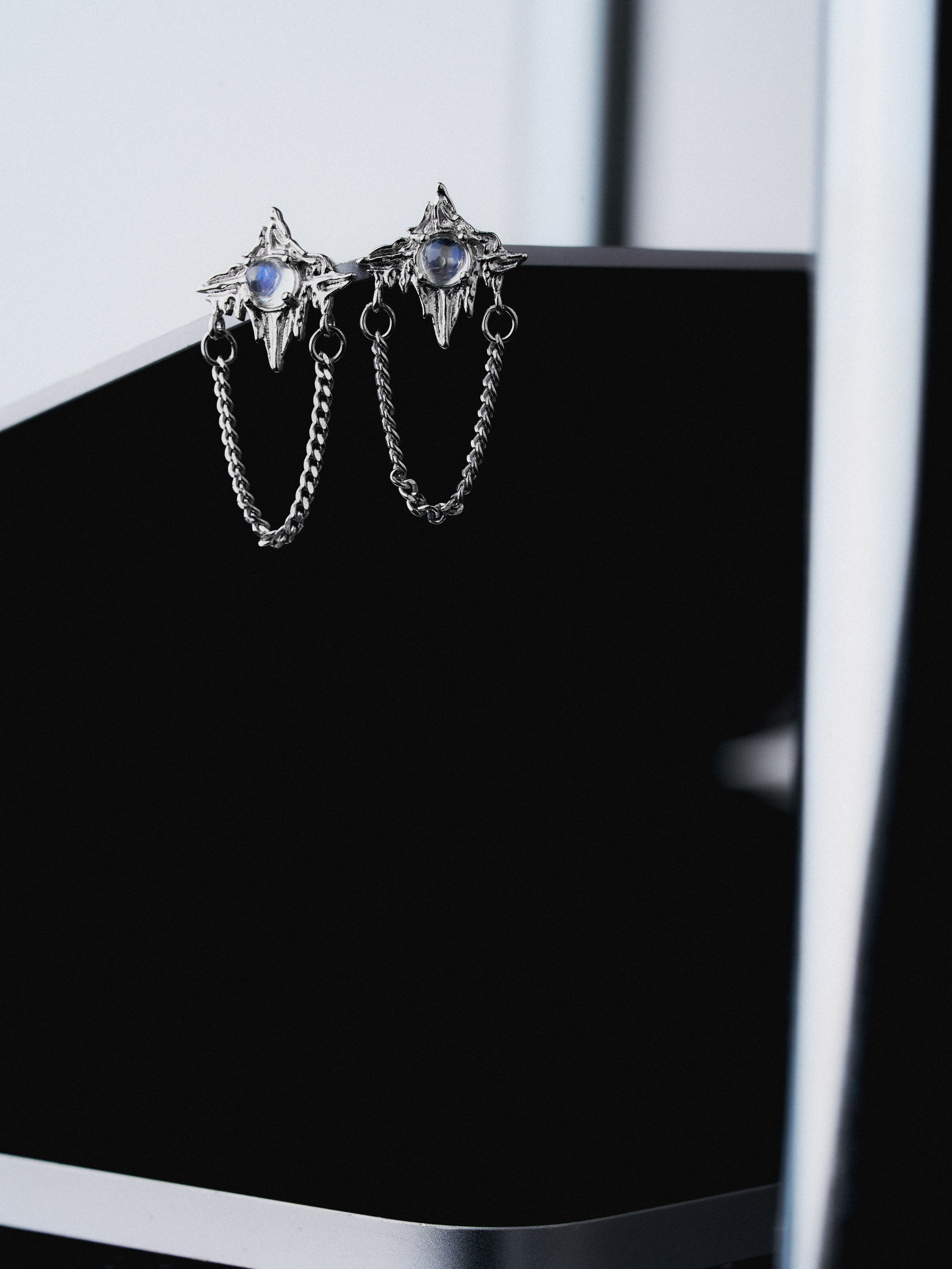 Moon Veil Earring