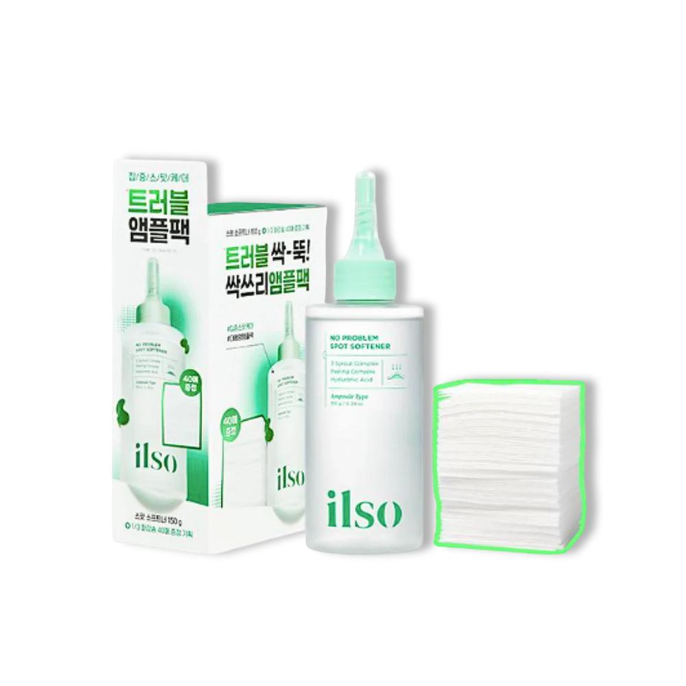 韓國🇰🇷ilso清涼㾀痘舒緩水150ml+濕敷棉40片