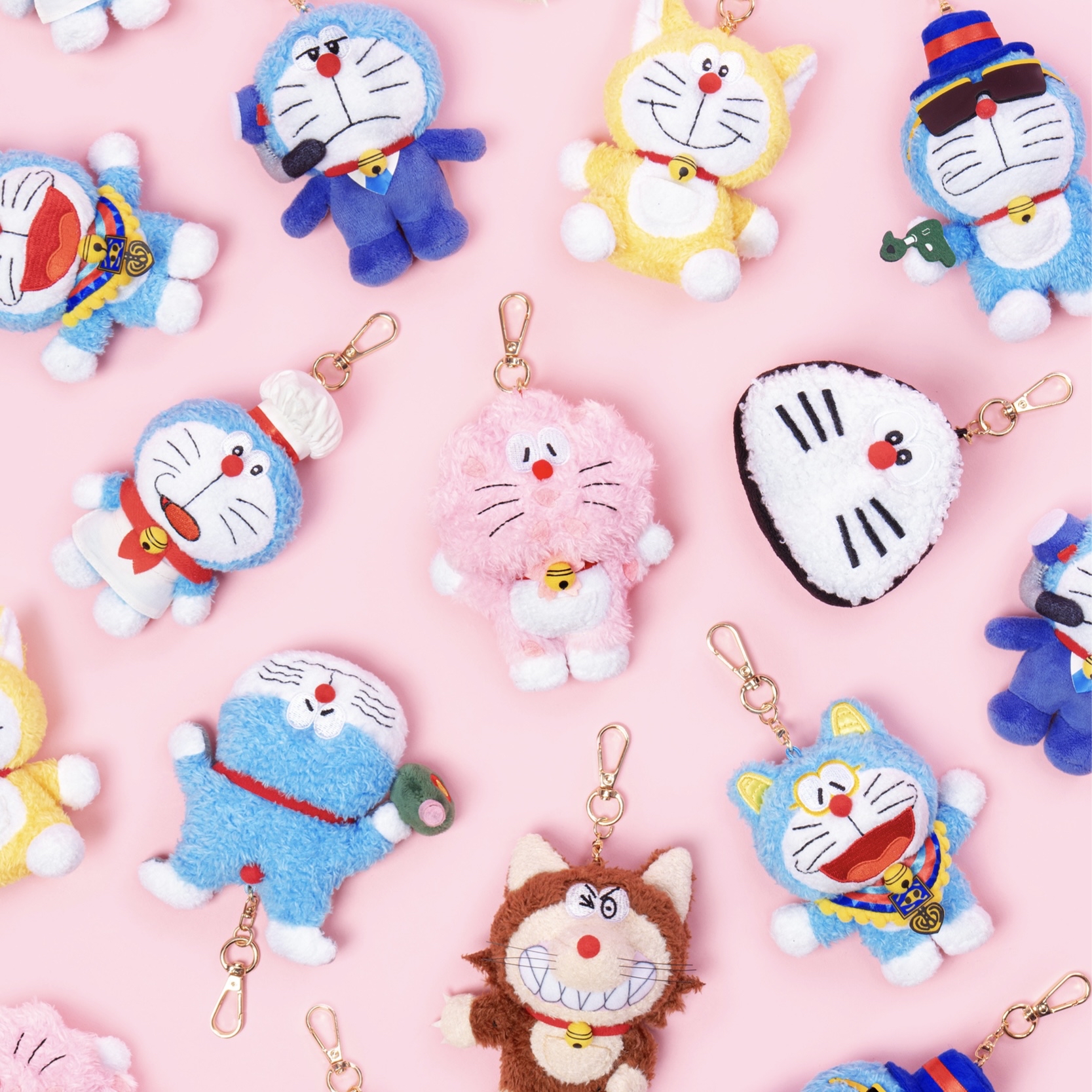 [預購] 多啦A夢櫻花限定公仔 掛件 鎖匙扣 Doraemon公仔