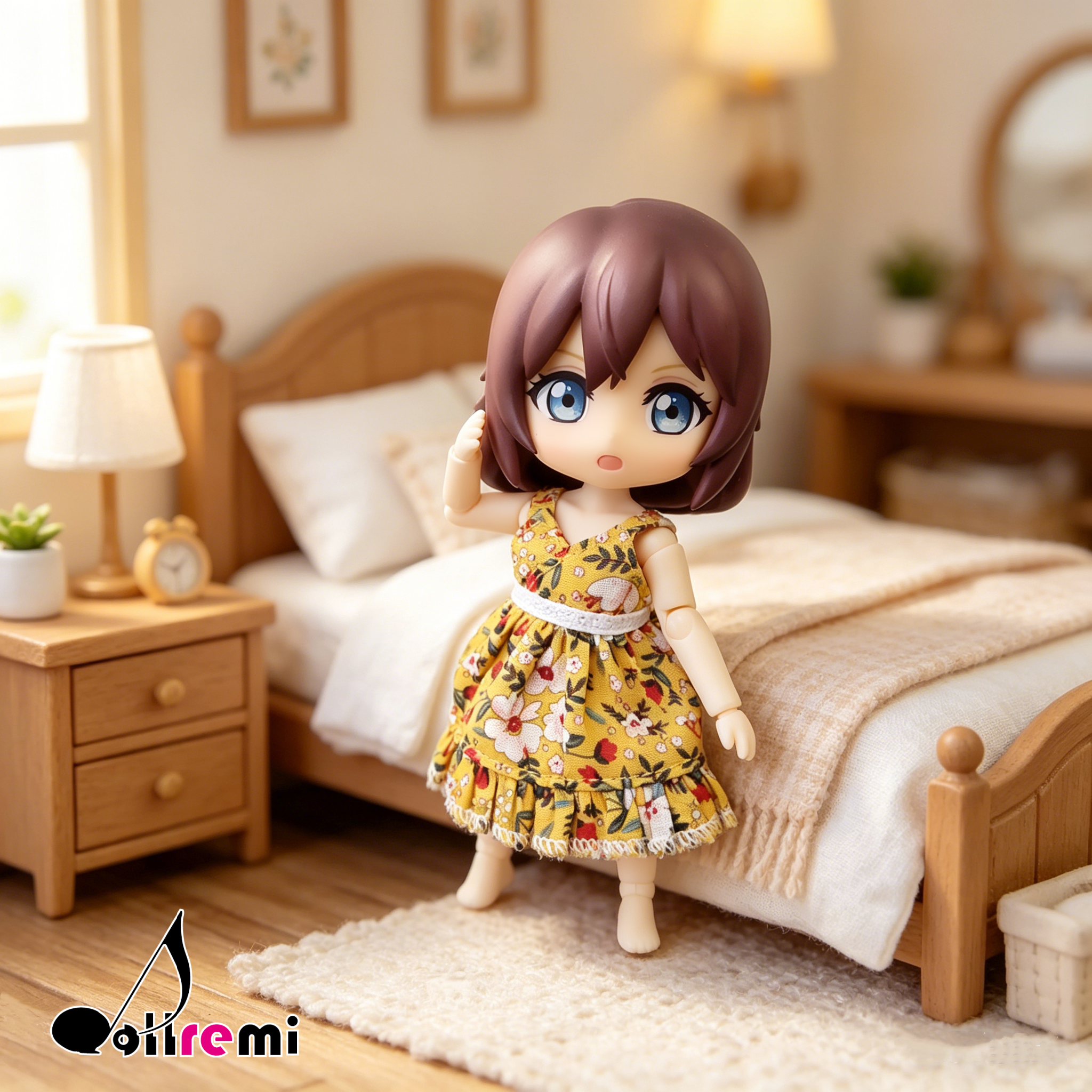【dollremi】(B202) 碎花背心連衣裙 Sleeveless floral print dress