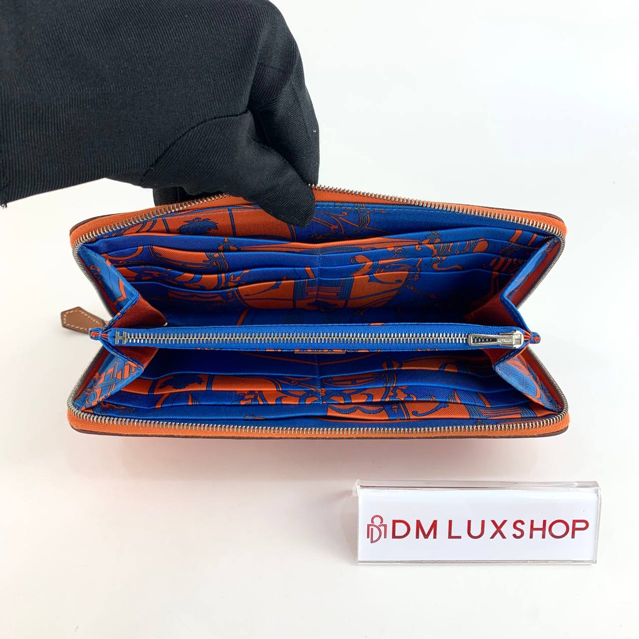 Hermes Zippy Long Wallet (Stamp X, Y: 2016)