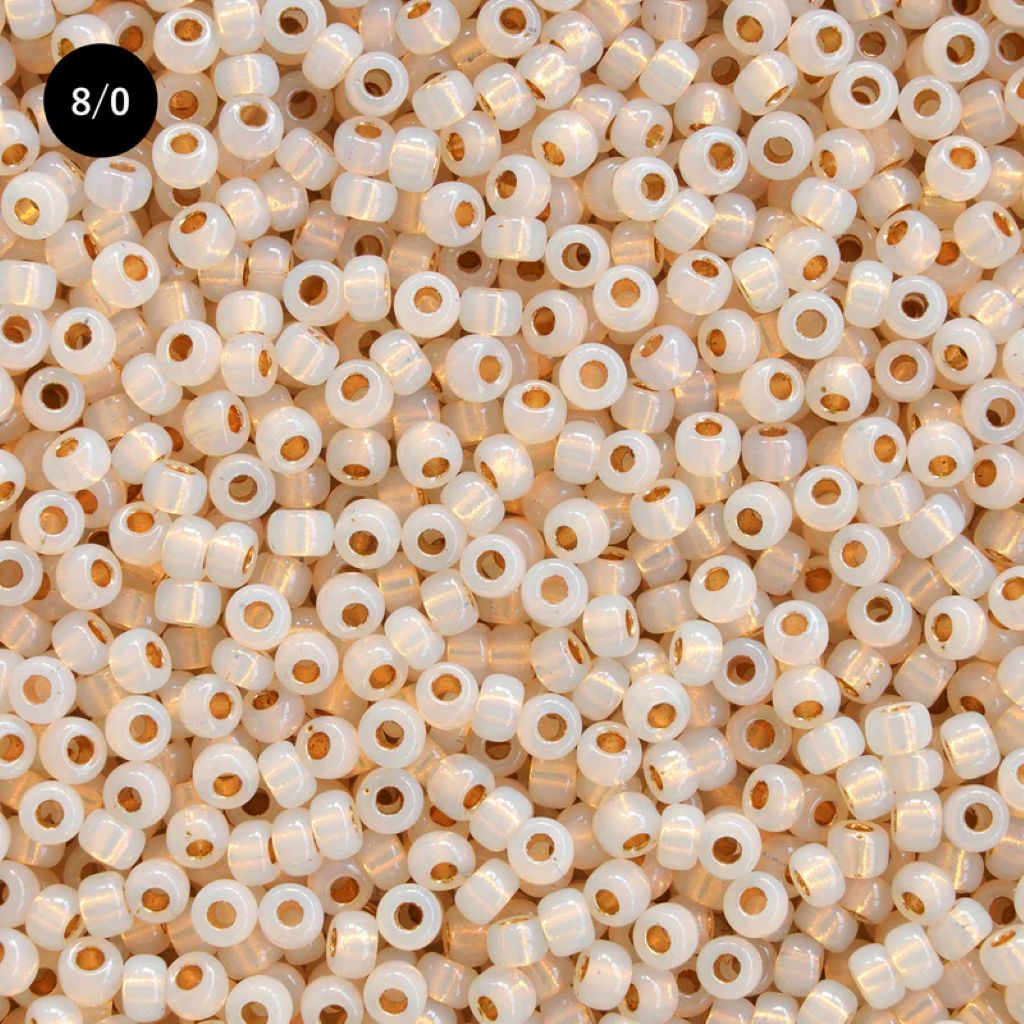 Miyuki 8/O 196 (珍貴的中型鍍層)