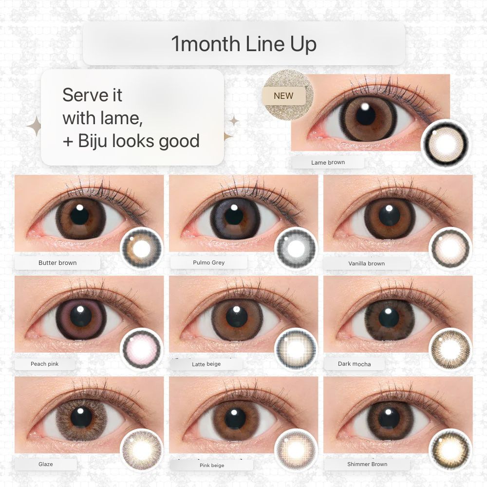 Secret Candy Magic Contact Lenses 【1month】