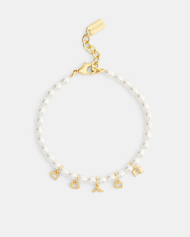 （約4月上旬到貨）🌈Coach 珍珠手鏈 💕