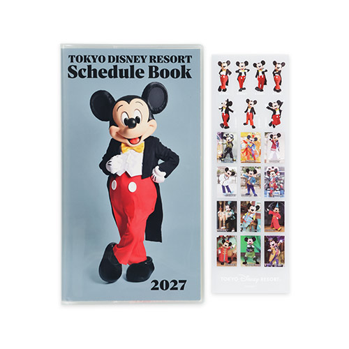 【預訂】TDR Mickey schedule book 2027