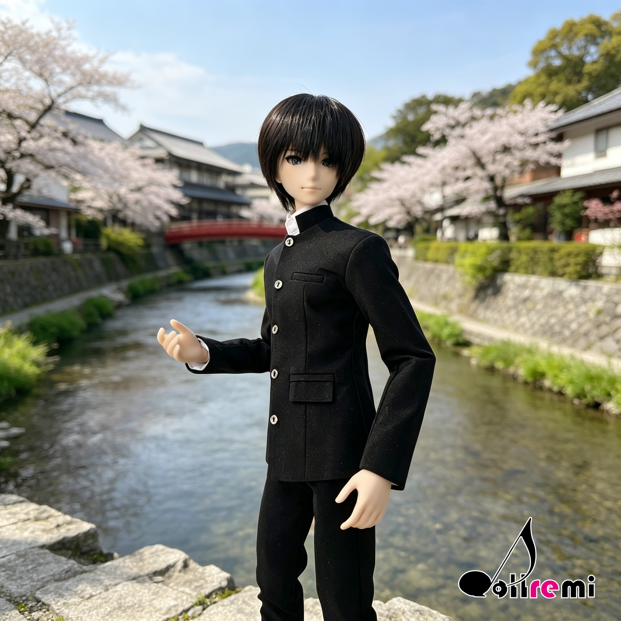 【dollremi】(DD0910) Smartdoll Boy 學校制服 School uniform 學蘭 Gakuran