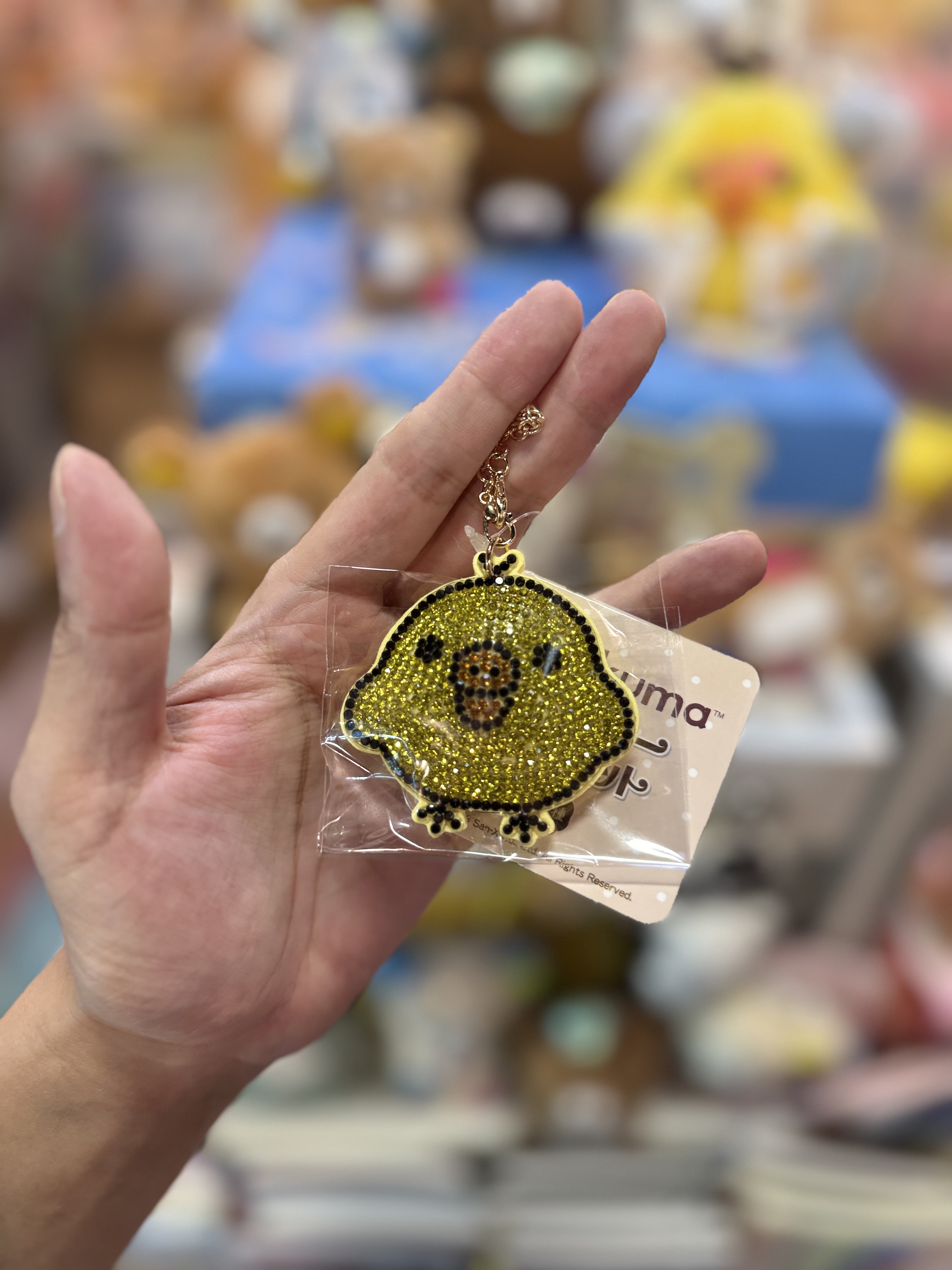 《現貨》全新Rilakkuma 閃石掛飾