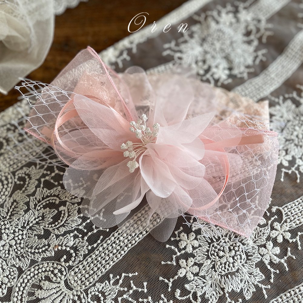 Rosé Hairband & Hairpin