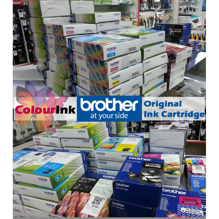 Brother LC669XL LC665XL Original Combo Set (BCMY) MFC-J2320/MFC-J2720 LC665 LC663 LC669