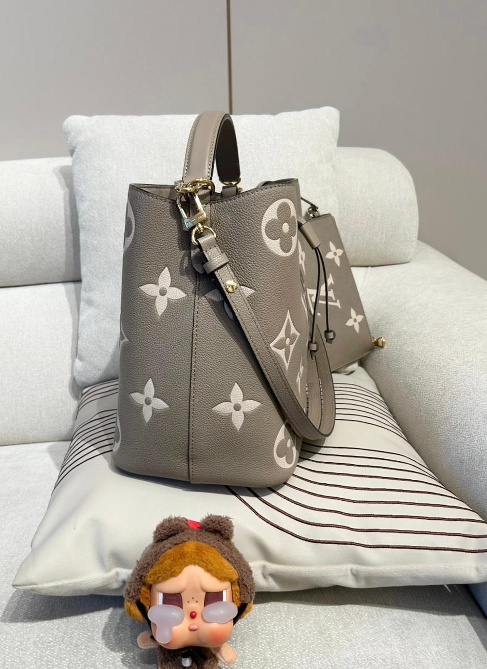 Lv neonoe mm M45555 Monogram Empreinte 牛皮 100%Authentic,99%new ✅專店收據✅NFC✅pouch✅防塵袋✅box