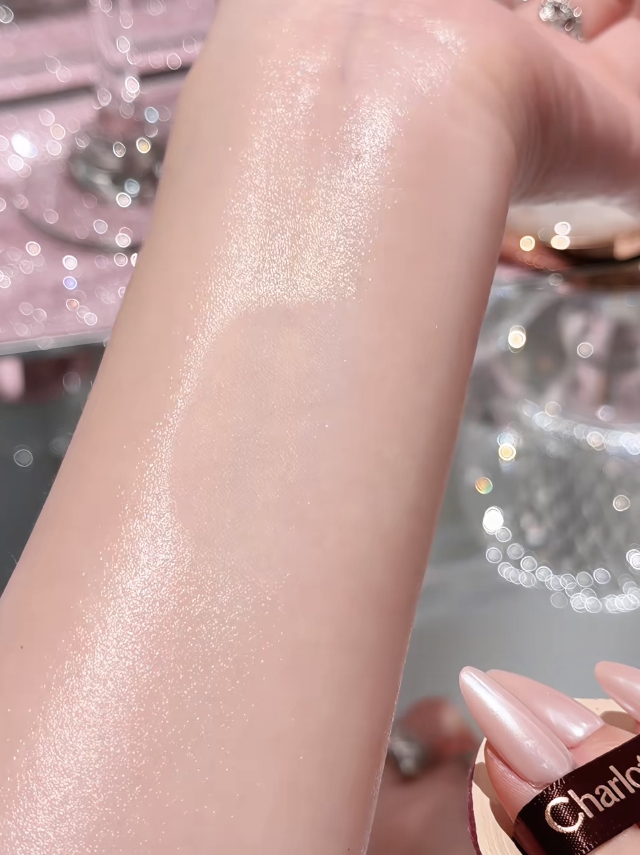 ✨限定版❗️CT Charlotte Tilbury 流沙限定粉餅 小銀盤
