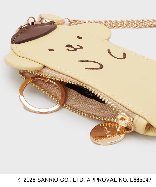 日本預訂📍日本index x 布甸狗30週年系列 - 伸縮卡套袋仔