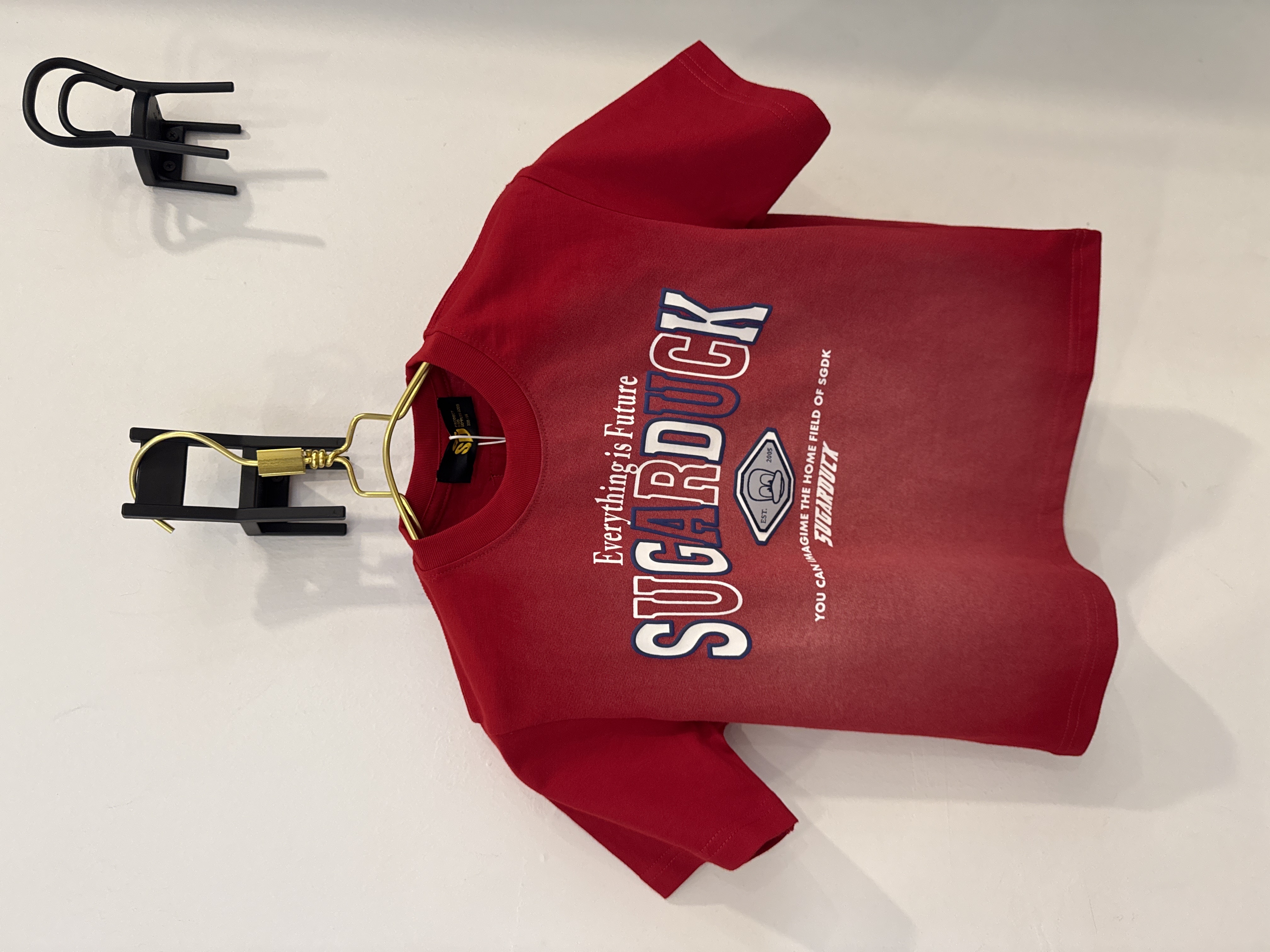 SGD+ Oversize Red Glow In The Dark Top  