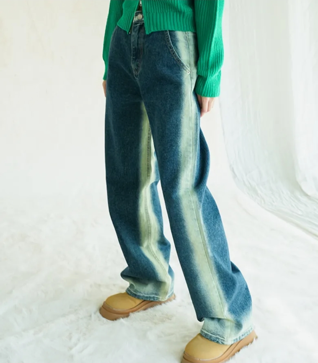 AVANDRESS 超人氣 Side-line Wide Pants