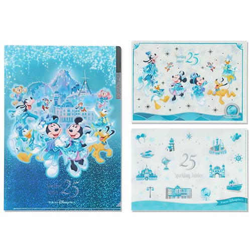 預訂 東京迪士尼限定 Sparkling Jubilee 貼紙 File set Memo pad set 