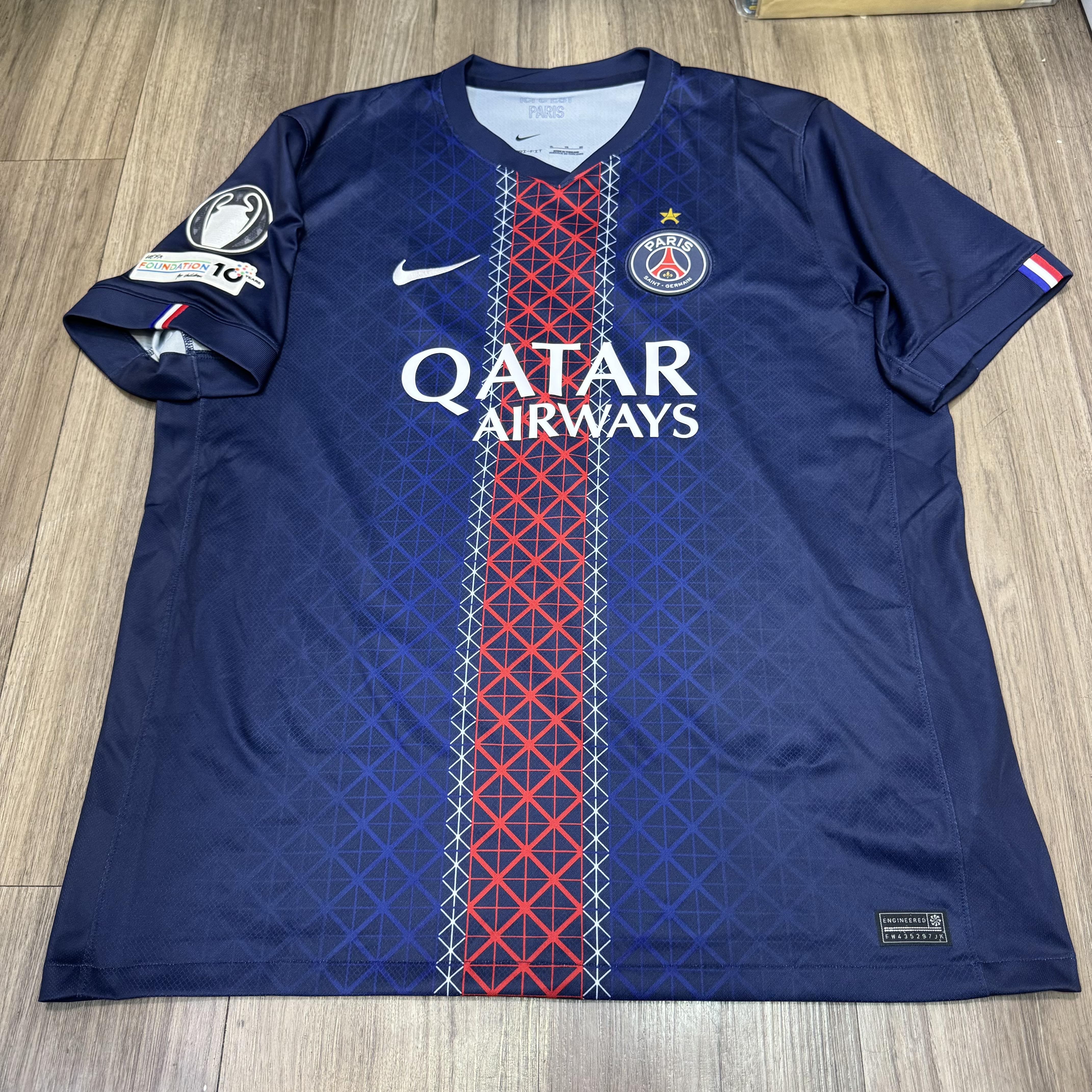 PSG 25/26 C/L home shirt  #7 Kvararskhelia