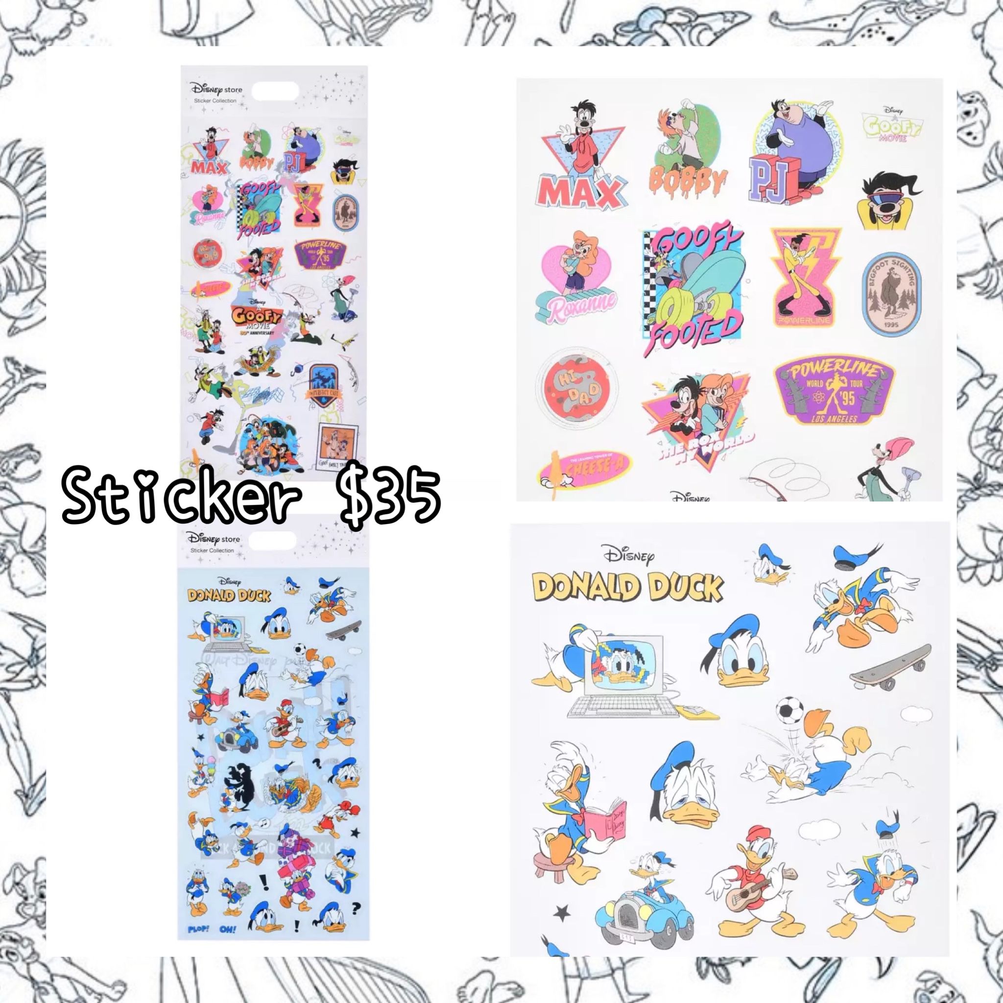 ：日本：STICKER COLLECTION STICKER