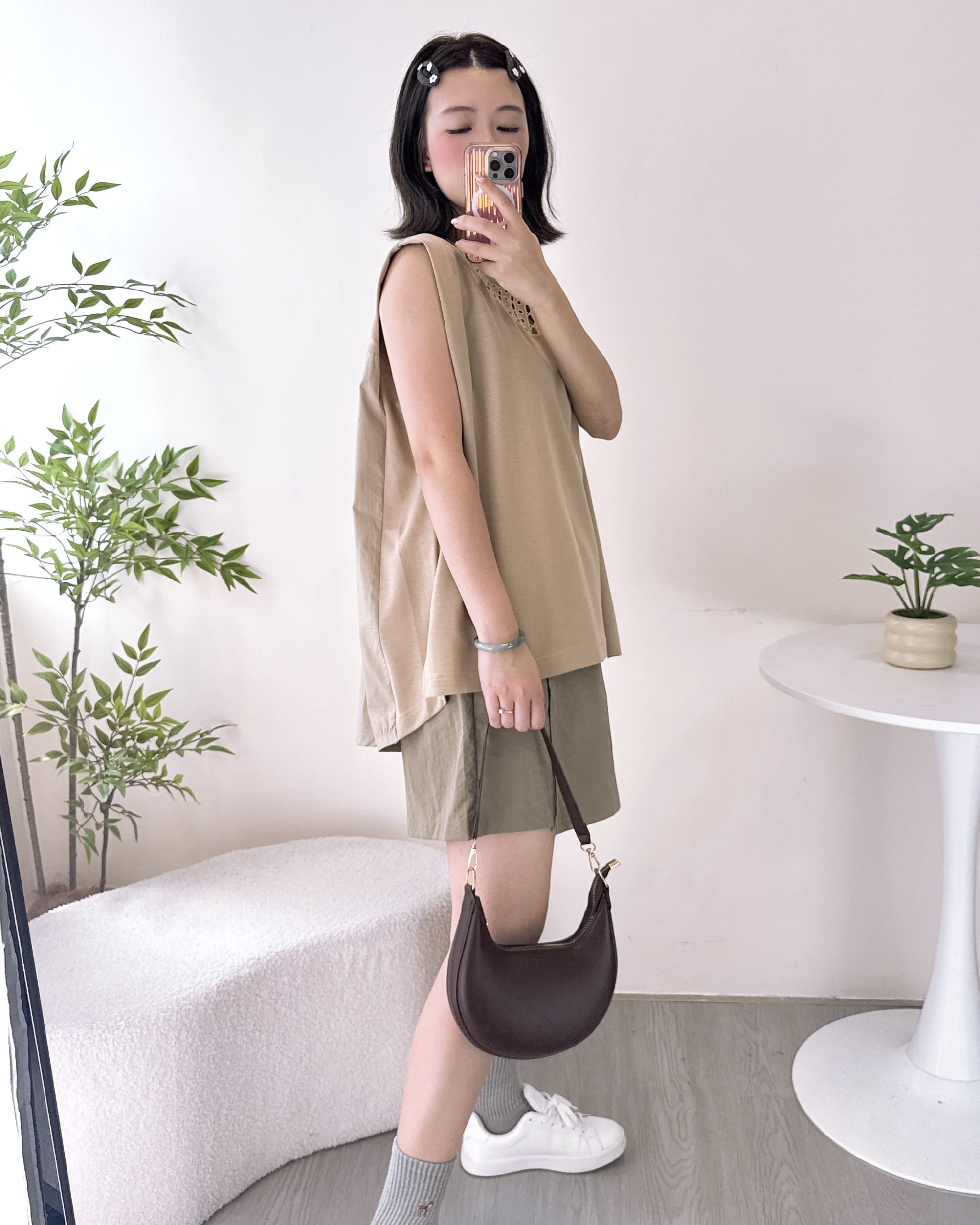 超美通化拼布背心 2色