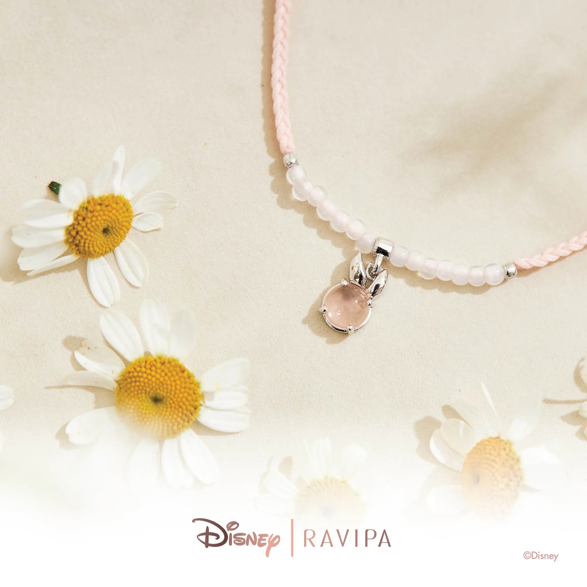 📦訂購 泰國代購 RAVIPA Disney Miss Bunny and Rose Quartz Bracelet 兔小姐 手鏈