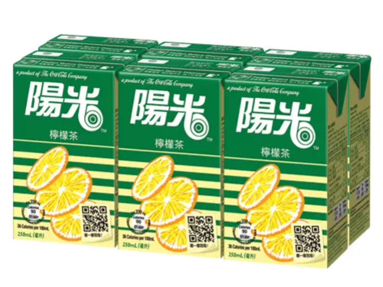 陽光檸檬茶6包裝250ml（4/box)