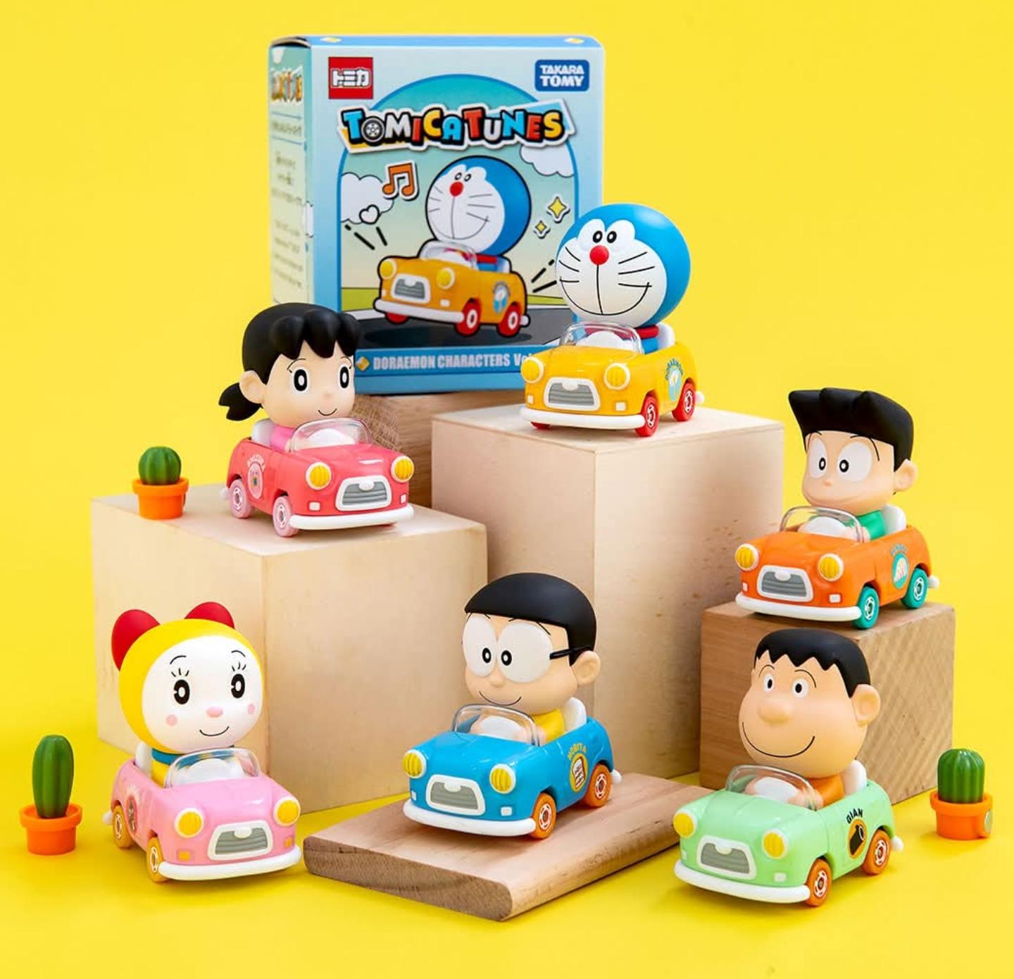 Takara Tomy Tomica Tunes 多啦A夢角色迷你車盲盒 Vol. 1 收藏系列(隨機款式）
