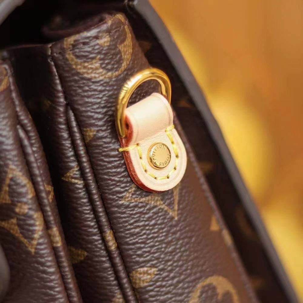 【全钢五金锁】👜✨ M44875老花POCHETTE METIS 手袋 小巧的造型散发出优雅的气息。尺寸：25×19×9CM。