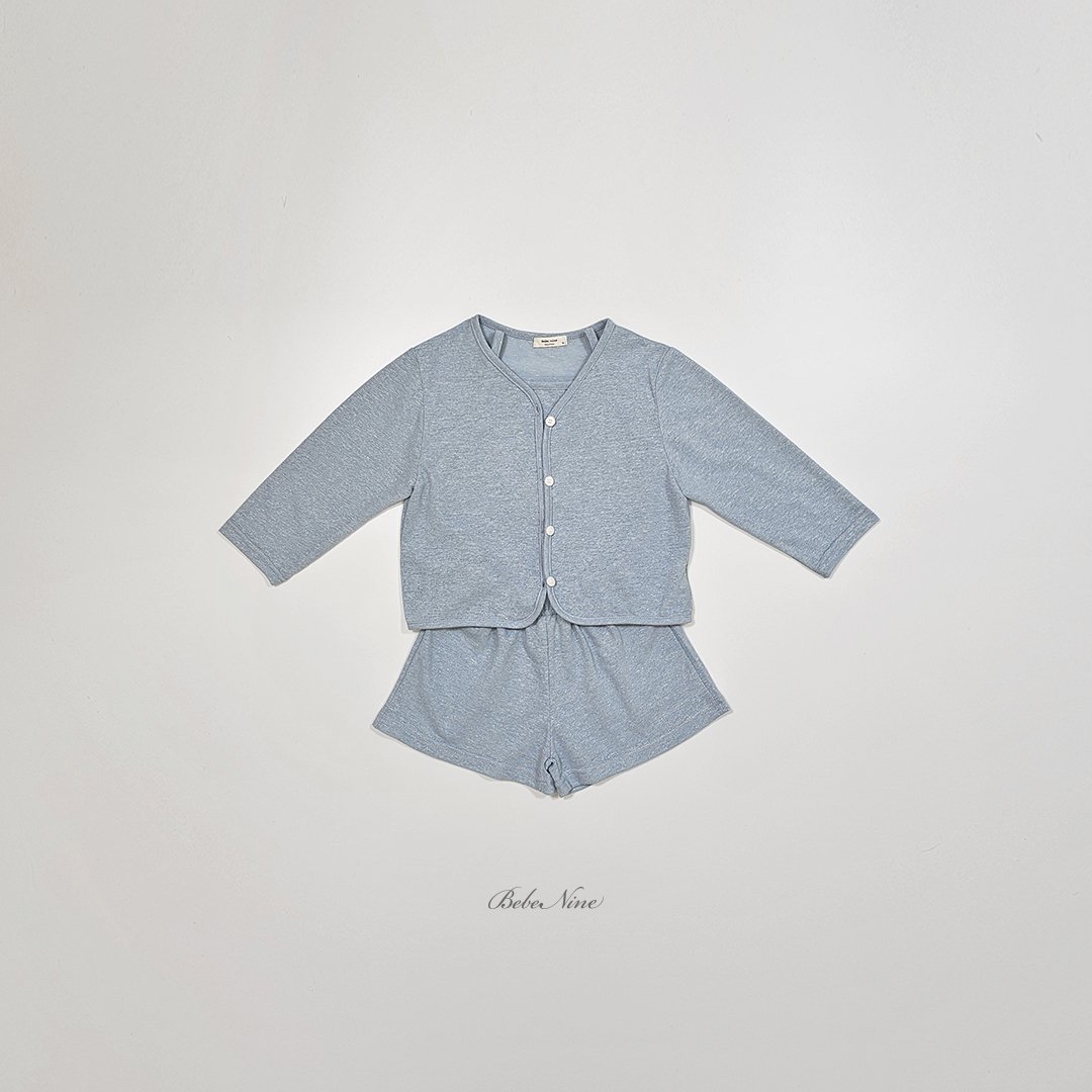 🇰🇷bebenine set (背心+外套+短褲）