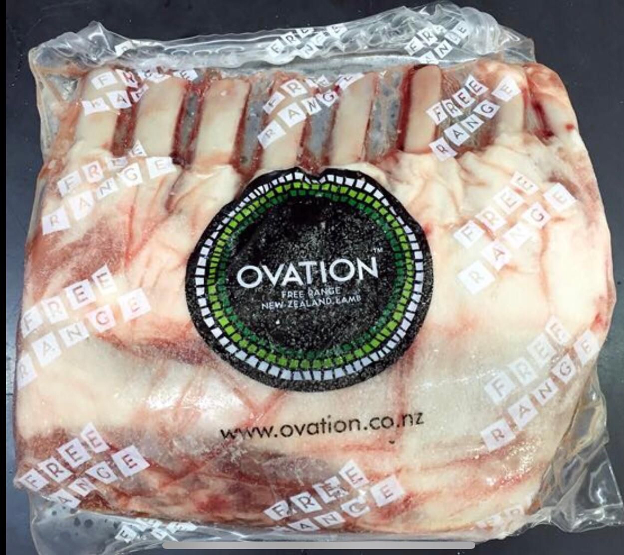 紐西蘭Ovation 法式8骨羊仔架 (KG)