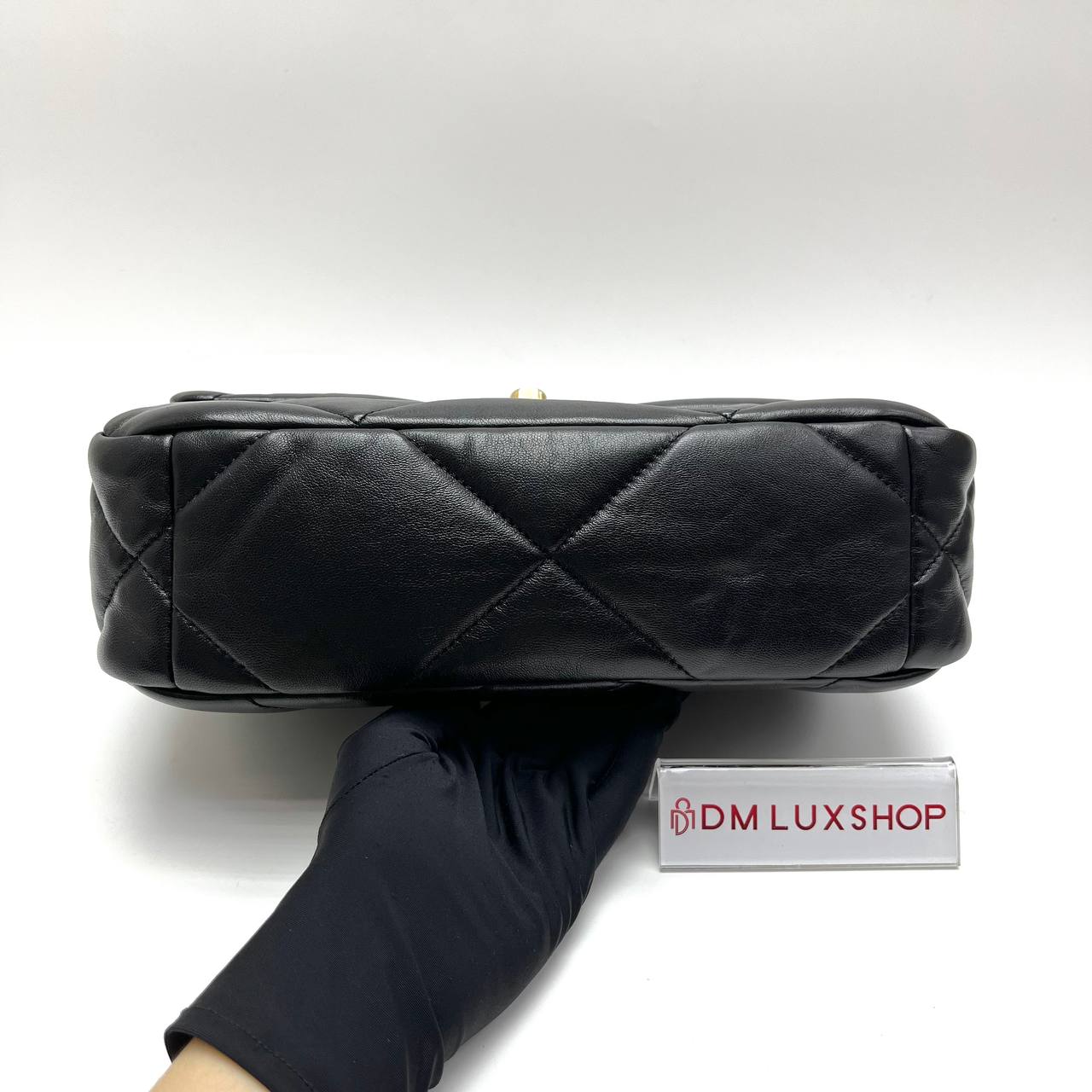 Chanel 19 Bag Small Black GHW (Microchip)