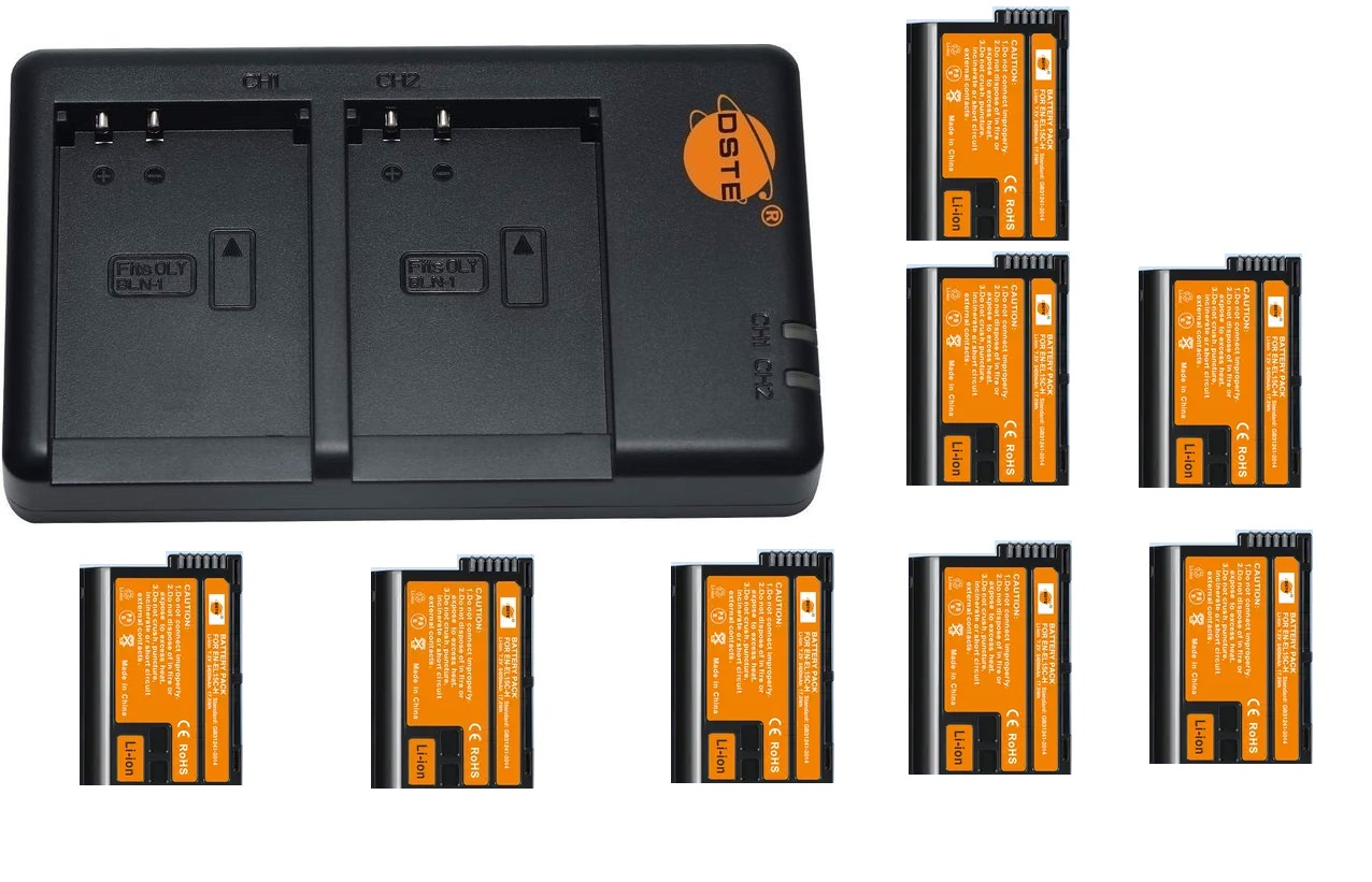 DSTE NIKON EN EL15C H EN EL15C EN EL15 Lithium Ion Battery Pack With Charger 代用高容量電池連充電機 7