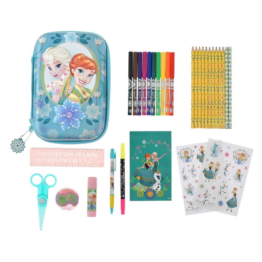 🎀【預訂】Disney 文具套裝 Elsa & Anna