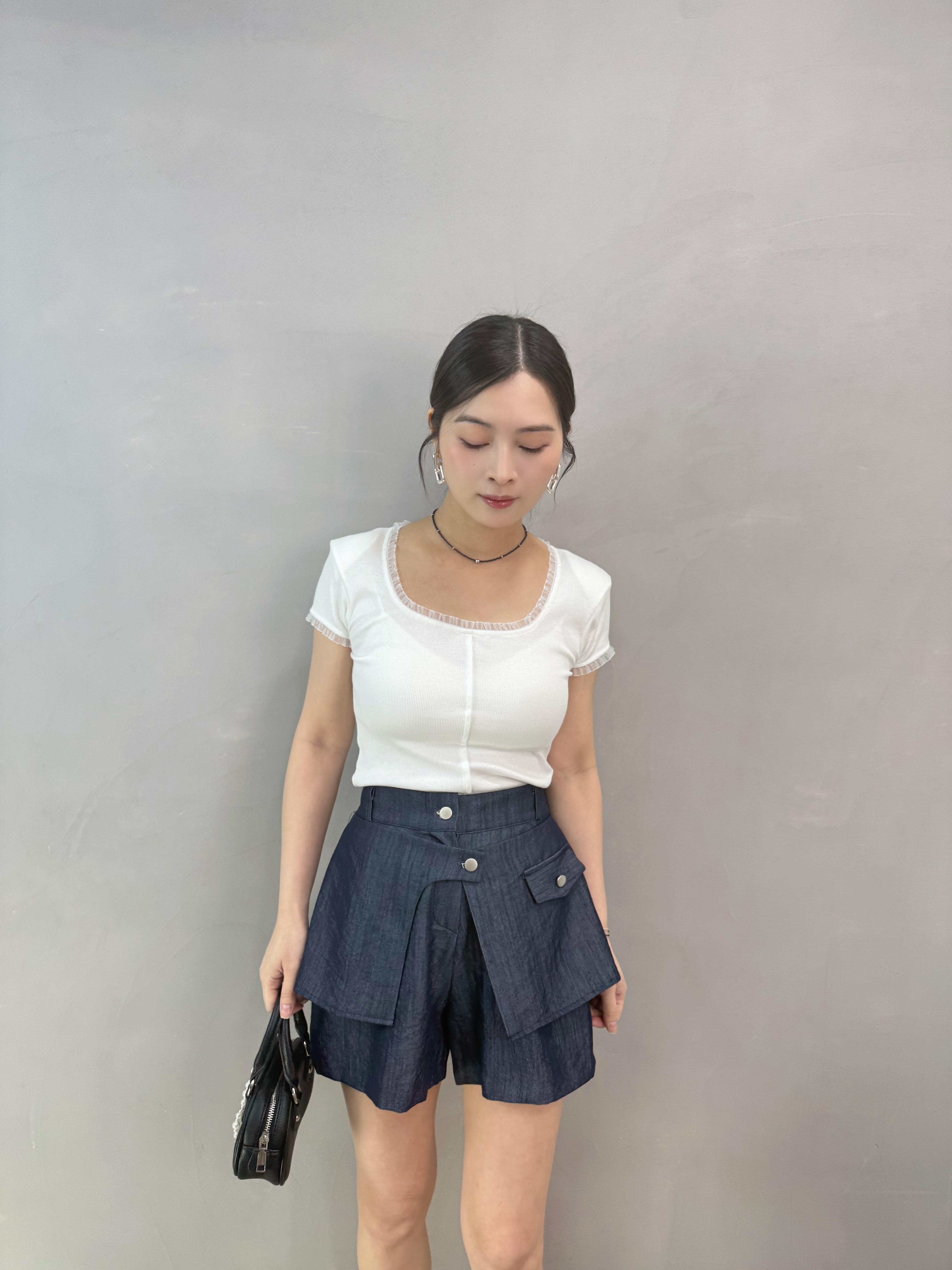 S66 方領網邊短tee