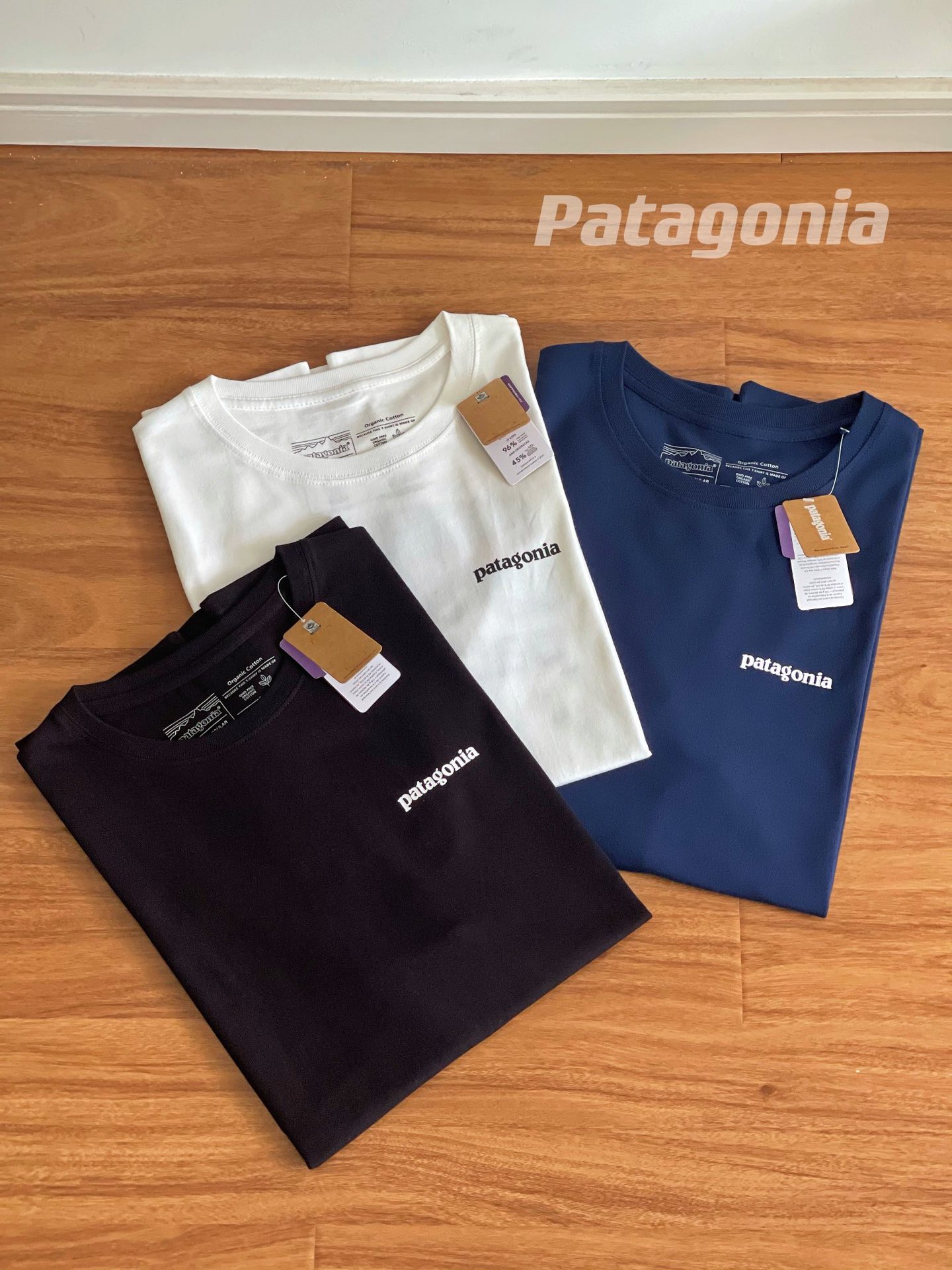 預訂 Pata gonia雪山脈環保系列Organic短袖Tee
