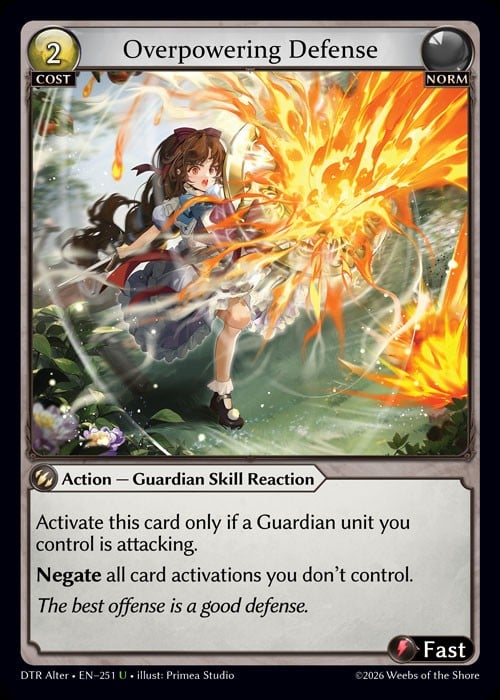 Overpowering Defense / DTR-Alter-251 (U)