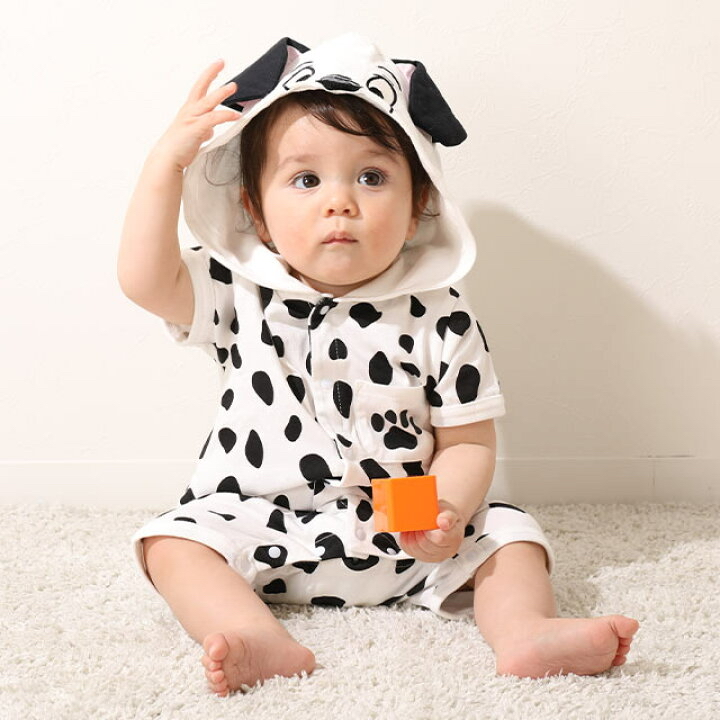 🇯🇵預訂 日本直送🇯🇵Babydoll x Disney五色人物造型連帽短袖連身服